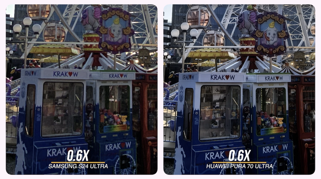Samsung S24 Ultra vs Huawei P70 Pura Ultra